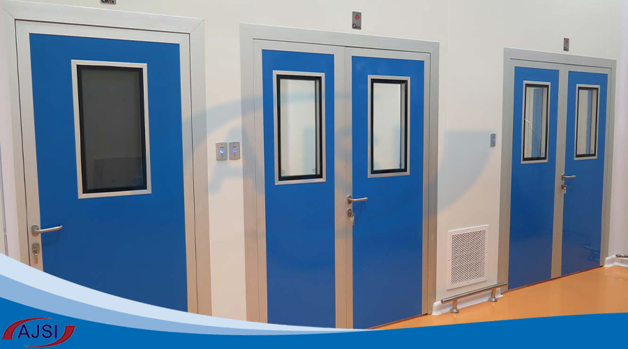 قابیلت آب بندی درب کلین روم