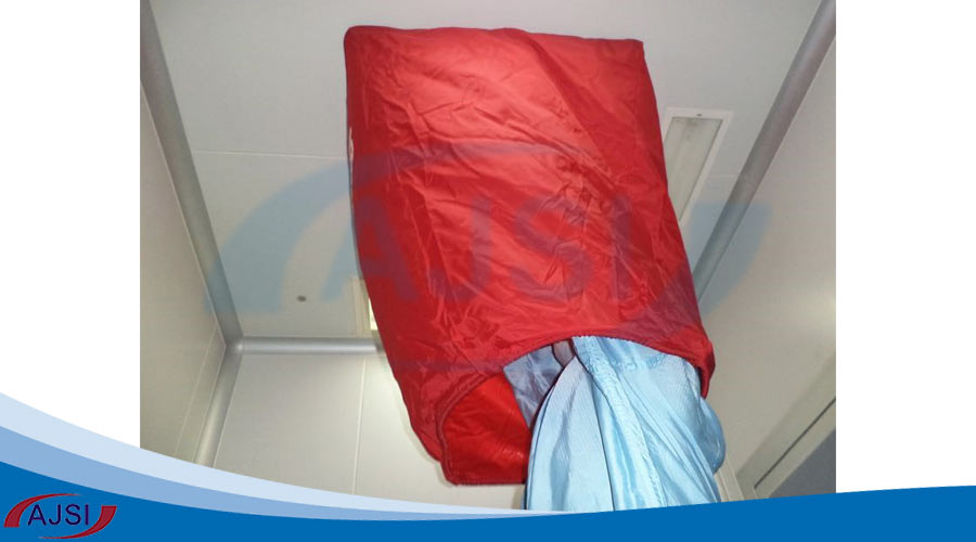 مثالی را نشان می دهد که از هود بالومتر به عنوان دیواری ضد حفره استفاده می کند.